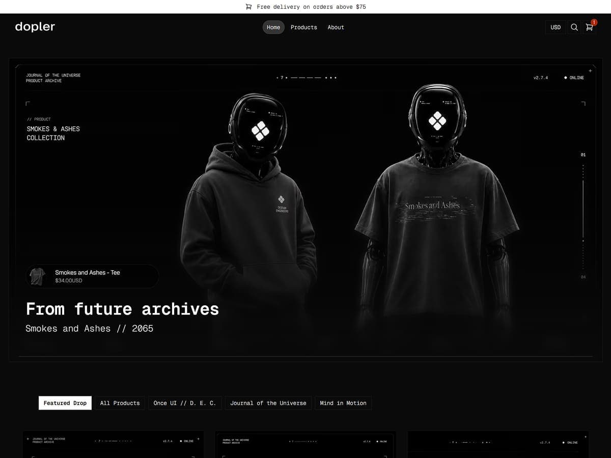 Dopler Store: Swag store
