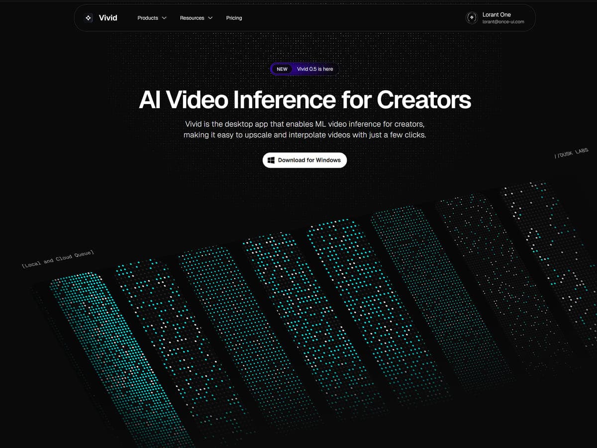 Vivid: AI video inference tool